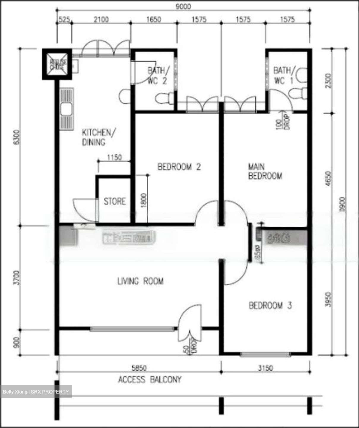 Blk 25 Chai Chee Road (Bedok), HDB 4 Rooms #608481371